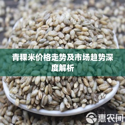 青稞米价格走势及市场趋势深度解析